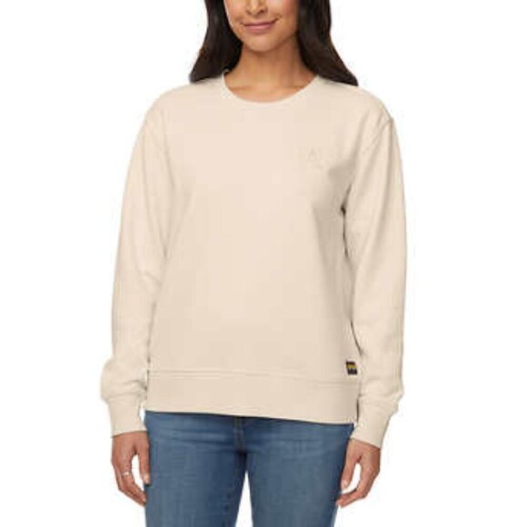 NEW CATerpiller Crewneck Sweater | Cream - Picture 2 of 9